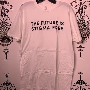 The Future is Stigma Free T-Shirt NEW
